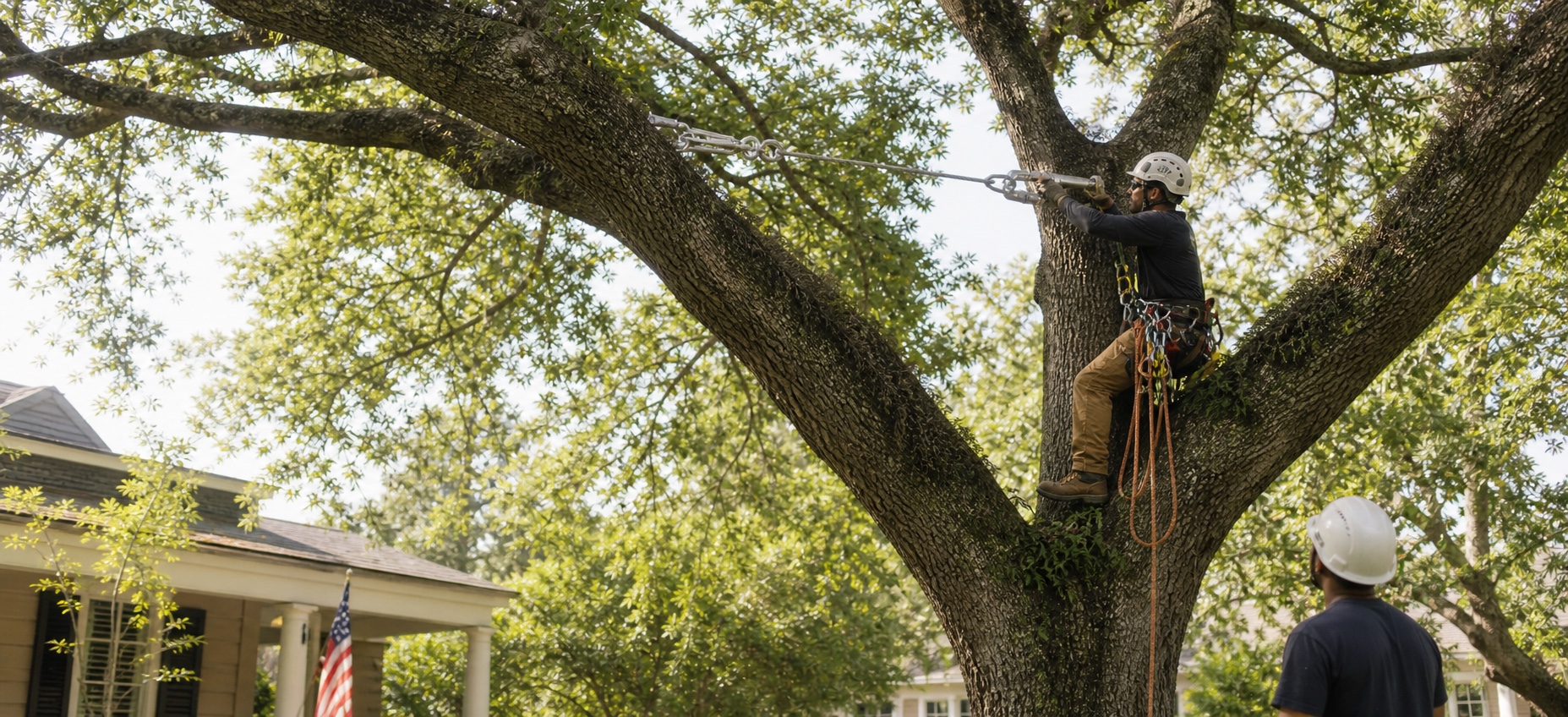 Nasello’s Tree Service — Tree cabling & bracing